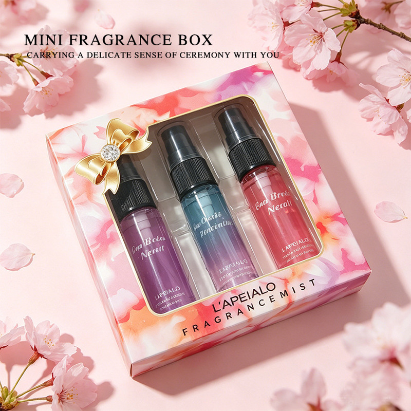 Home Fragrance Gift - Kotak Hadiah Semprotan Pengharum Ruangan Mini,